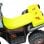 HomCom Quad Moto Eléctrica 4 Ruedas 6V Negro/Amarillo