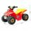 HomCom Quad Infantil Coche Eléctrico 6V Negro/Amarillo/Rojo
