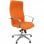 Piqueras und Crespo Caudete Bali Orange Bürostuhl