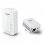 Tenda PW201A + P200 Kit Adaptador de Red Powerline  300Mbps AV200 WiFi