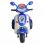 HomCom Coche Triciclo Moto Eléctrica Correpasillos 6V Blanca/Azul