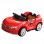 HomCom Coche Eléctrico Doble Apertura 12V Rojo