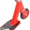 HomCom Scooter Freestyle Patinete para Acrobacias Rojo