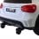 HomCom Mercedes Benz GLA Coche Eléctrico 6V Blanco