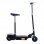 HomCom Scooter Patinete Eléctrico con Asiento 120W Negro