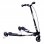 HomCom Scooter Speeder Patinete de 3 Ruedas Negro