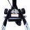 HomCom Scooter Speeder Patinete de 3 Ruedas Negro