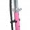 HomCom Scooter Patinete Eléctrico Plegable con Manillar Rosa