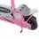 HomCom Scooter Patinete Eléctrico Plegable con Manillar Rosa