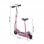 HomCom Scooter Patinete Eléctrico Plegable con Manillar Rosa