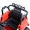 HomCom Todoterreno Coche Eléctrico 12V Rojo