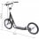 HomCom Scooter 2 Ruedas Patinete con Caballete Negro