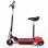 HomCom Patinete Eléctrico Plegable 120W Rojo