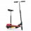 HomCom Patinete Eléctrico Plegable 120W Rojo