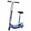 HomCom Scooter Patinete Eléctrico Plegable 120W Azul