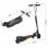 HomCom E-Scooter Patinete Eléctrico Plegable 120W Negro