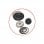 MPM Smile KN-03/1KB Cocina de Gas Blanca