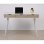 Ucla Mesa Oficina 110x50x75cm Blanca/Madera