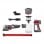 HKoenig UP810 PowerClean+ Aspiradora Escoba 2 en 1 160W Roja