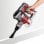 HKoenig UP560 Aspirateur à main 100W Rouge