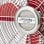 HKoenig JOE50 Ventilador Retro Rojo