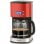 HKoenig MG30 Cafetière Filtre Programmable 1,8L 1100W Rouge