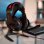 Klim Mantis Auriculares Gaming Negro/Rojo