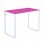 Adec Marker Mesa de Escritório 105x55x75cm Rosa