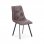 Adec Diamond Silla de Comedor Tejido Marrón Pack 2 Unidades