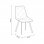 Adec Diamond Silla de Comedor Tejido Marrón Pack 2 Unidades