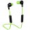 Klim Pulse Auriculares Bluetooth Preto/Verde