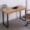 Adec Natural Mesa de Estudio 120x60x73cm Roble/Negro