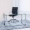 Adec Benetto XL Mesa de Escritorio 120x60x72cm Cromada