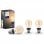 Philips Hue White Pack 3 Bombillas Filamento LED Inteligente E27 7W Blanco Cálido