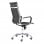 Adec Letter Silla de Oficina Simiel Piel Negra