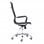 Adec Letter Silla de Oficina Simiel Piel Negra