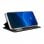 Cool Funda Flip Cover Liso Negro para Realme X2 Pro