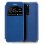 Cool Funda Flip Cover Liso Azul para Xiaomi Redmi 8 / 8A
