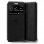 Cool Funda Flip Cover Liso Negro para Sony Xperia 5