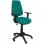 Piqueras y Crespo Elche CP Bali Silla de Oficina Brazos Regulables Ruedas Parquet Verde Claro