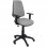 Piqueras y Crespo Elche CP Bali Silla de Oficina Brazos Regulables Ruedas Parquet Gris Claro