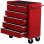 HomCom E2-0004 Carro de Herramientas Rojo