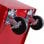 HomCom E2-0004 Carro de Herramientas Rojo
