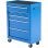 HomCom B20-004BU Carro de Herramientas Acero Azul