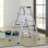 HomCom B72-006 Escalera Plegable 103x45x88cm