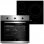 Beko BSE22121X Pack Horno Convencional 66L Inox + Placa Vitrocerámica 3 Zonas Cristal Negro