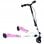 HomCom B4-0054 Patinete Scooter 3 Ruedas Rosa