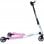 HomCom B4-0054 Patinete Scooter 3 Ruedas Rosa
