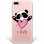 WoowCase Funda de Silicona Oso Panda/Corazón para iPhone 8 Plus