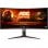 AOC G2 CU34G2X/BK Monitor PC 86,4 cm (34") 3440 x 1440 Pixel Quad HD LED Nero, Rosso